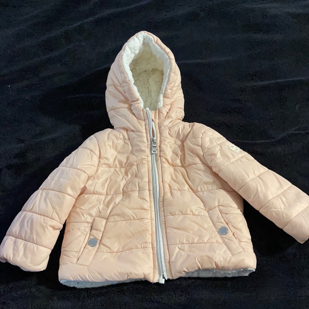 12 Month Pink Michael Kors puffer jacket.